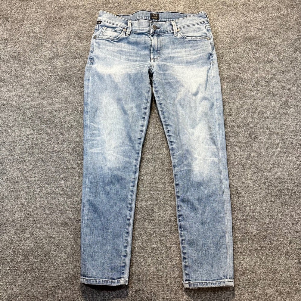 Citizens of Humanity Avedon Ankle Jeans Womens 28 Blue Skinny Denim Low Rise